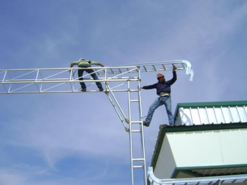 งานเดินสายไฟนอนอาคาร 